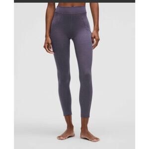 Lululemon Soft Sueded High-Rise Tight 25" Size 10